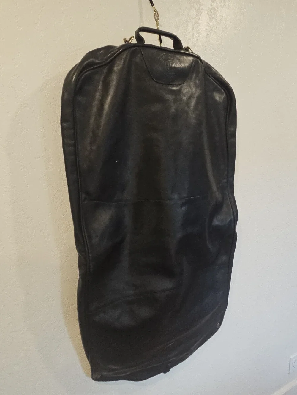 Rare Vintage Ghurka Black Leather Sheath - Never Used No 173 Registered Bag W17.